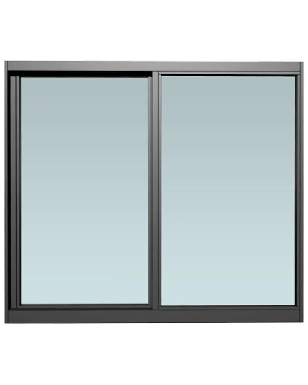 French Impact door with white frame and impact glass