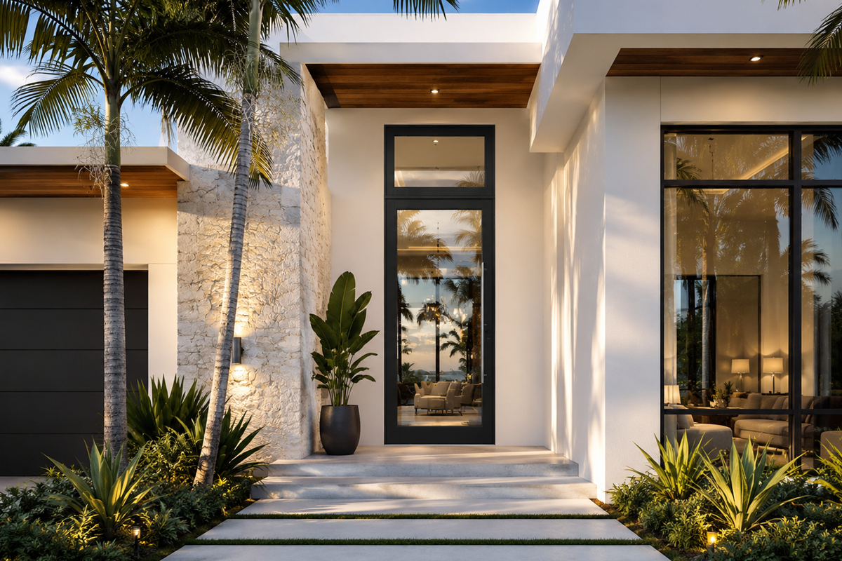 Pivot impact door family