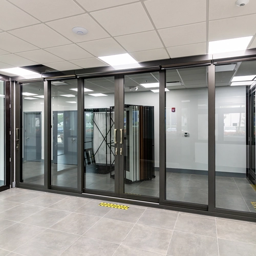 MG-1100 Impact Resistant Multitrack Sliding Glass Door