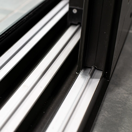 MG-1100 Impact Resistant Multitrack Sliding Glass Door