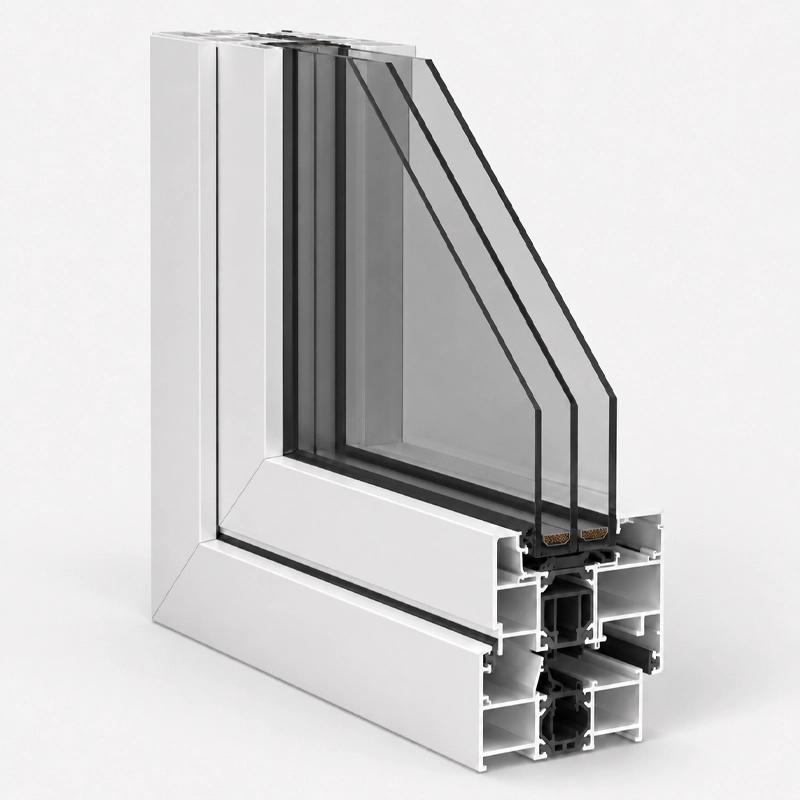 Gray impact glass example