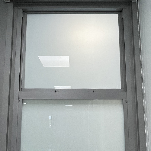MG-200 single-hung impact window installed on a residential home