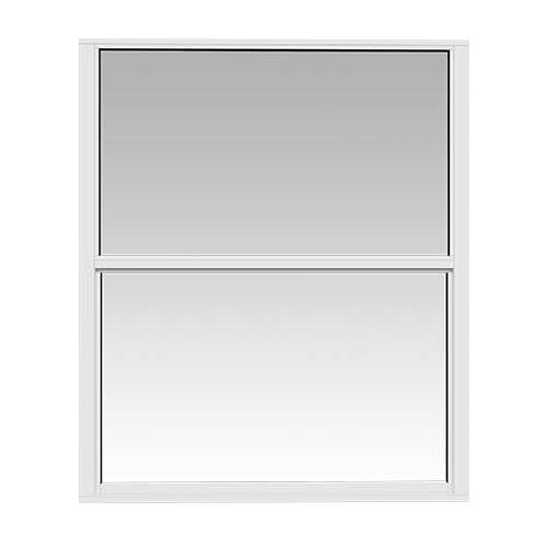 Eco-Guard™ Series 50 Single-Hung Window in White frame with Clear glass